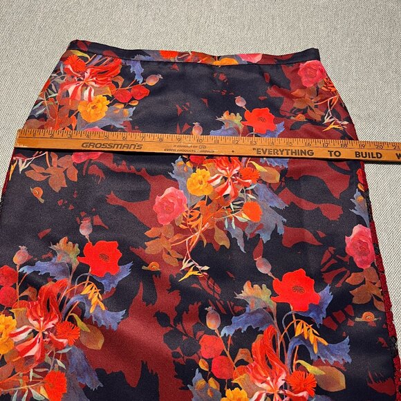 ANTHROPOLOGIE X LEIFSDOTTIR FLORAL LACE SKIRT SIZE 8 - Picture 10 of 11